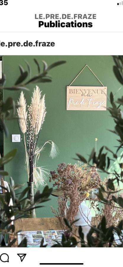 Le Pre De Fraze Bed and Breakfast Exterior foto